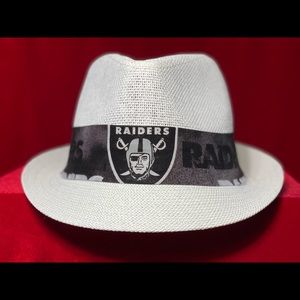 New Las Vegas Raiders white fedora